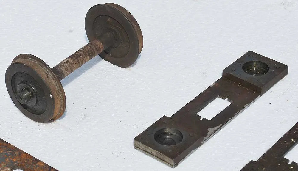 5 inch gauge dismantled bogie