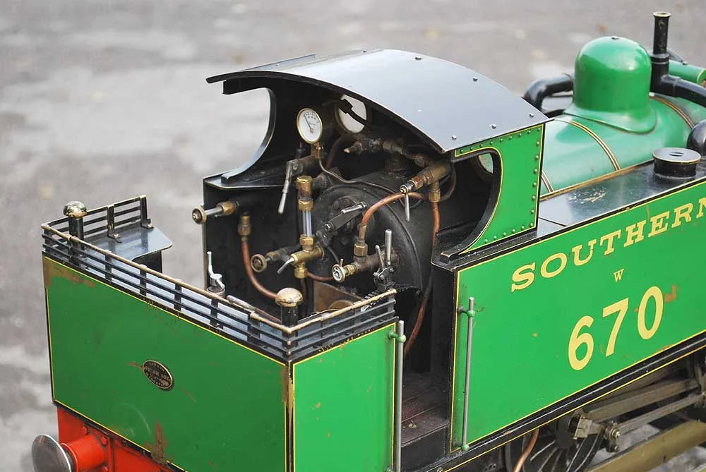 5 inch gauge Southern 0-4-2 condensing tank
