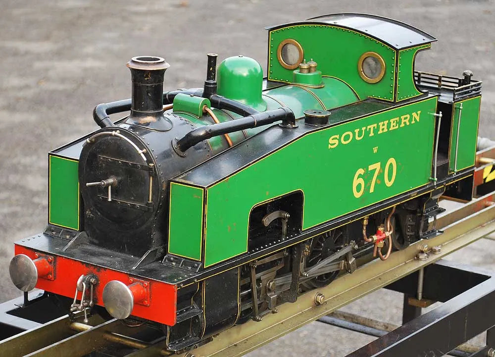5 inch gauge Southern 0-4-2 condensing tank