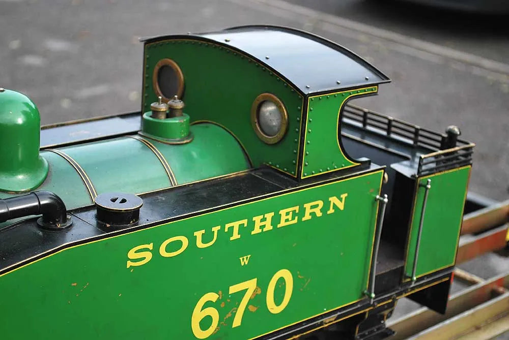 5 inch gauge Southern 0-4-2 condensing tank