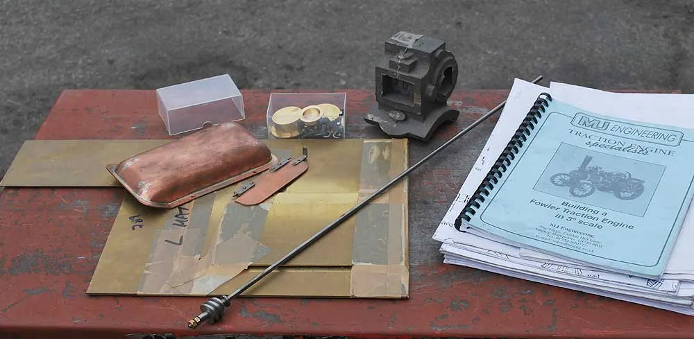 2 inch scale part-built Fowler A7