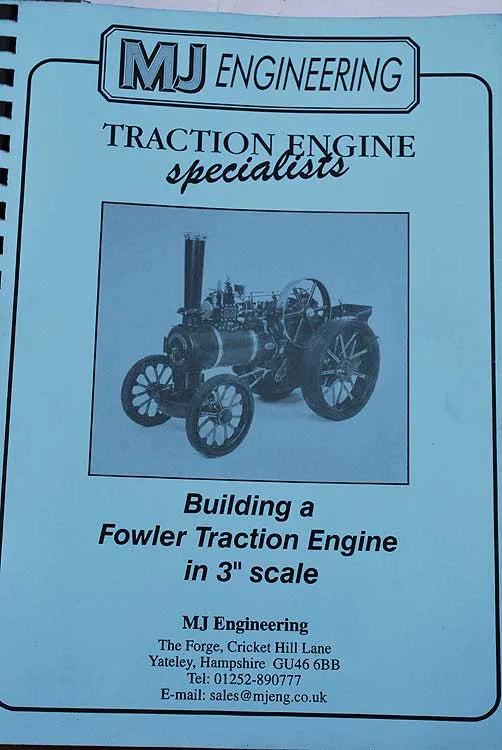 2 inch scale part-built Fowler A7