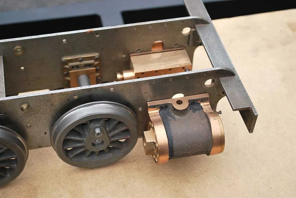 Chassis & parts for 3 1/2 inch gauge "Rob Roy"