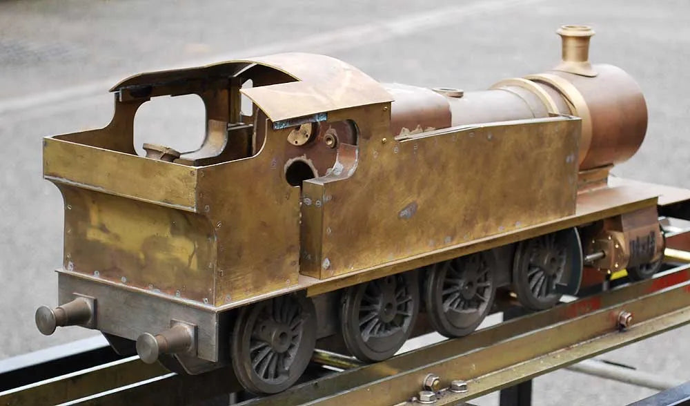 Part-built 3 1/2 inch gauge GWR 42xx 2-8-0