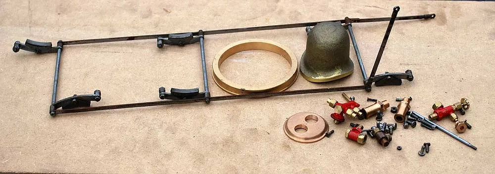Part-built 3 1/2 inch gauge "Molly"
