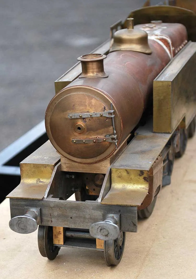 Part-built 2 1/2 inch gauge 3 cylinder LMS tank