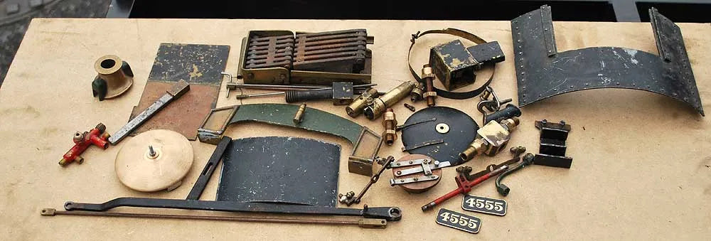 3 1/2 inch gauge "Firefly" GWR Prairie for restoration