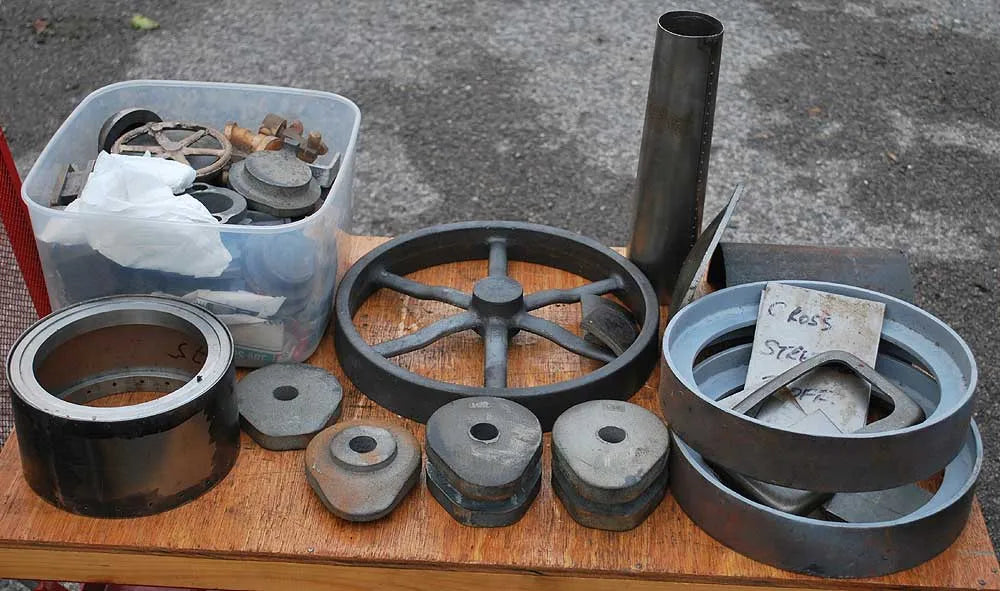 3 inch scale part-built Marshall traction engine