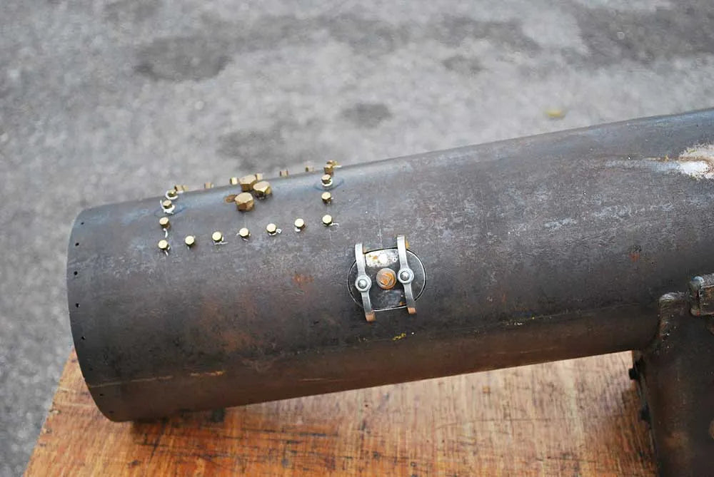 3 inch scale part-built Marshall traction engine
