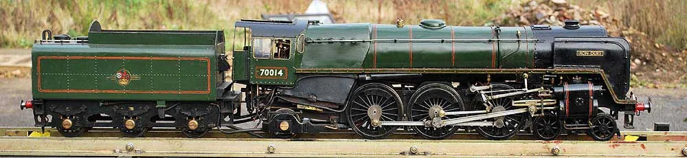 3 1/2 inch gauge Britannia