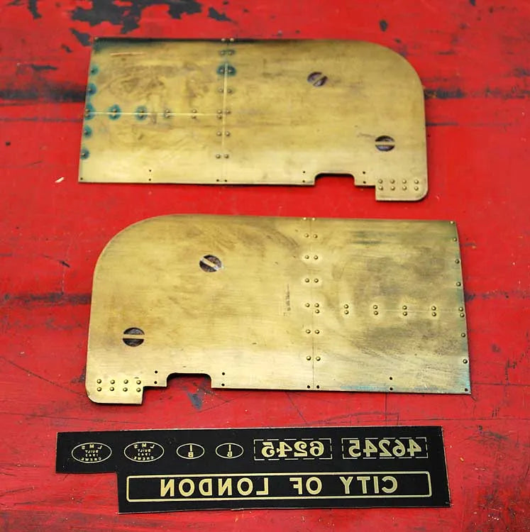 3 1/2 inch gauge part-built Duchess