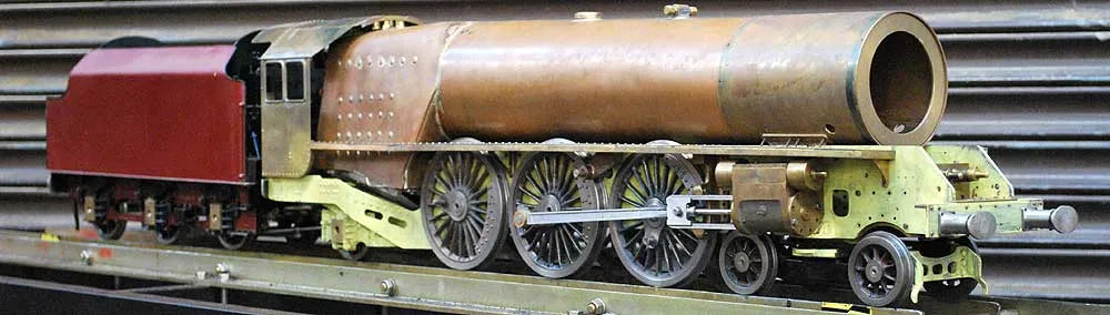 3 1/2 inch gauge part-built Duchess