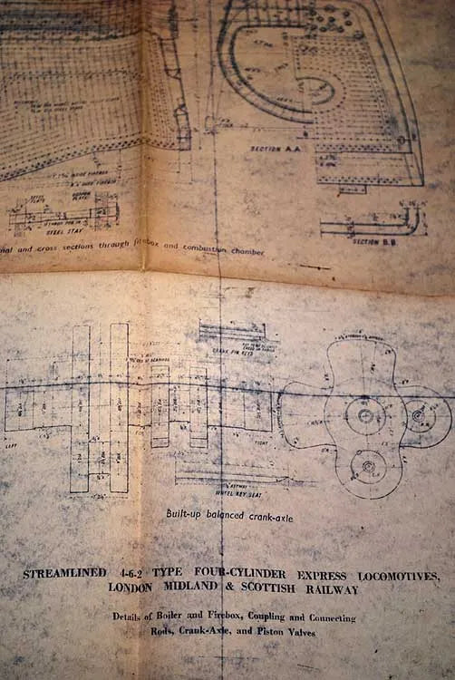 3 1/2 inch gauge part-built Duchess