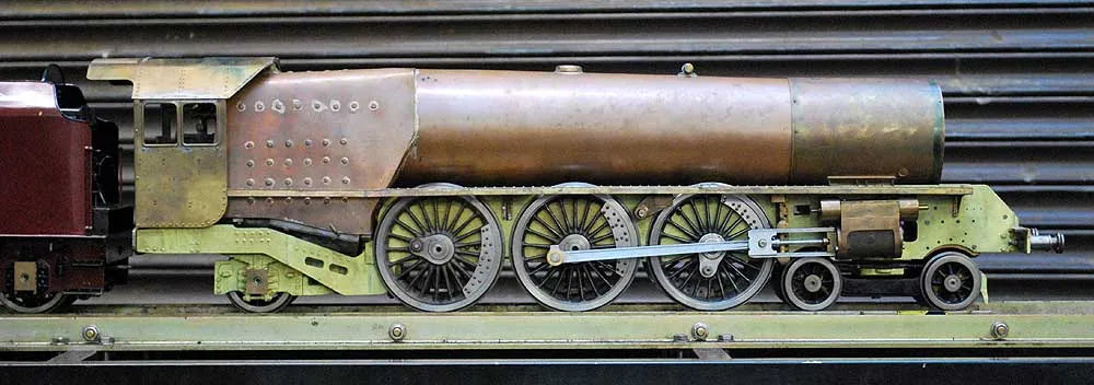 3 1/2 inch gauge part-built Duchess
