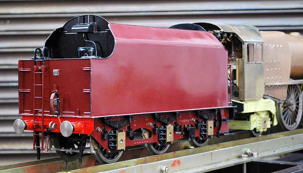 3 1/2 inch gauge part-built Duchess