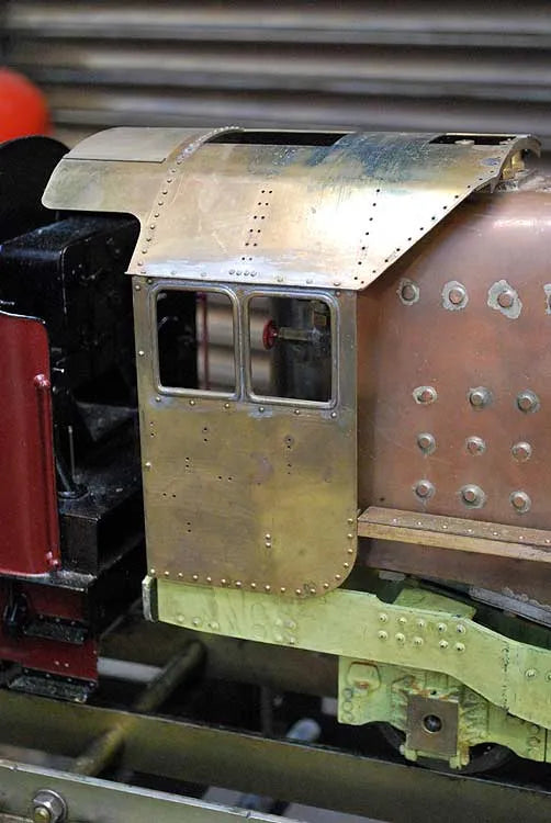 3 1/2 inch gauge part-built Duchess