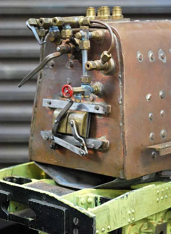 3 1/2 inch gauge part-built Duchess