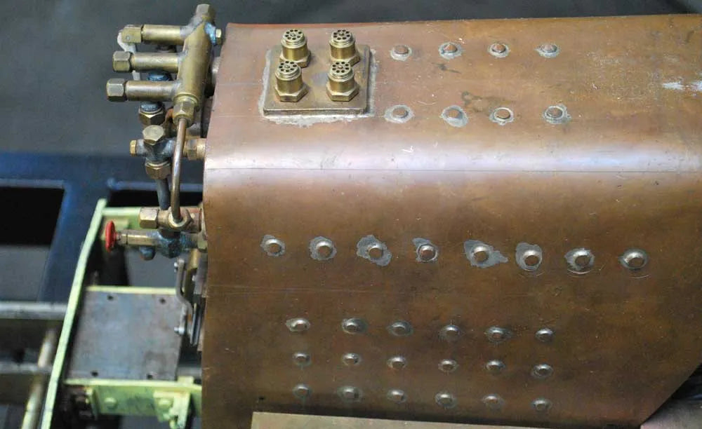 3 1/2 inch gauge part-built Duchess
