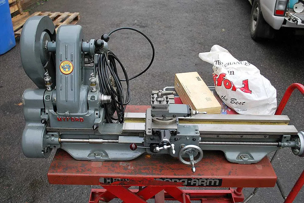 Myford ML7 lathe
