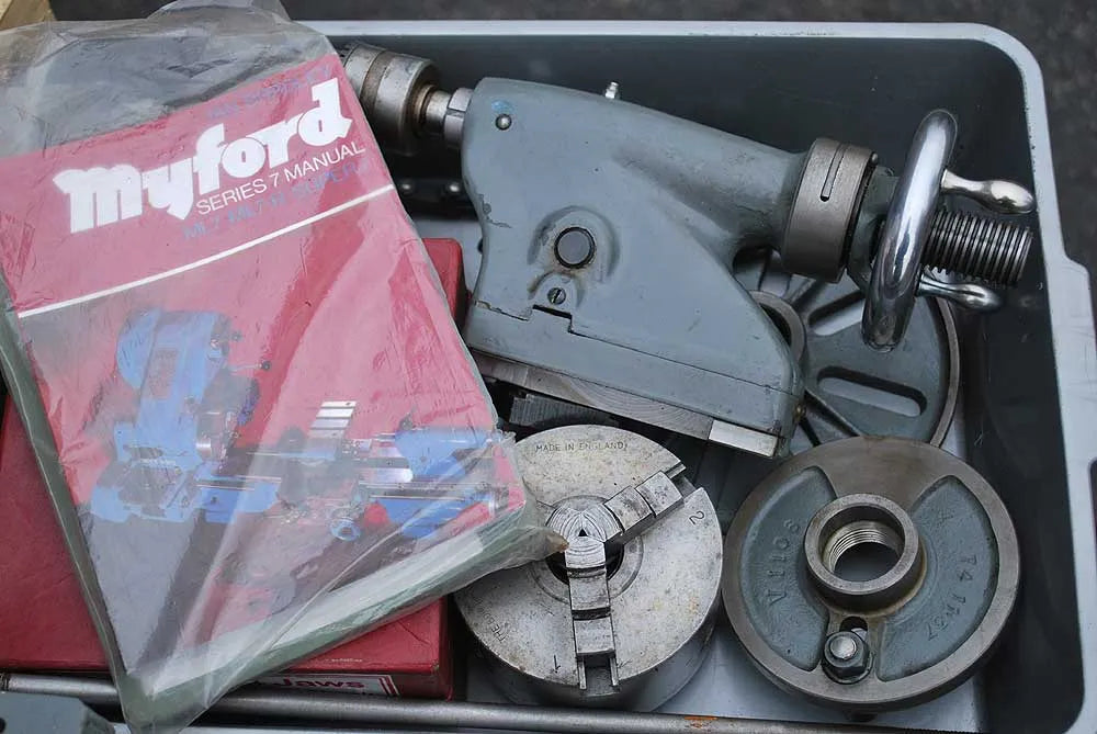 Myford ML7 lathe