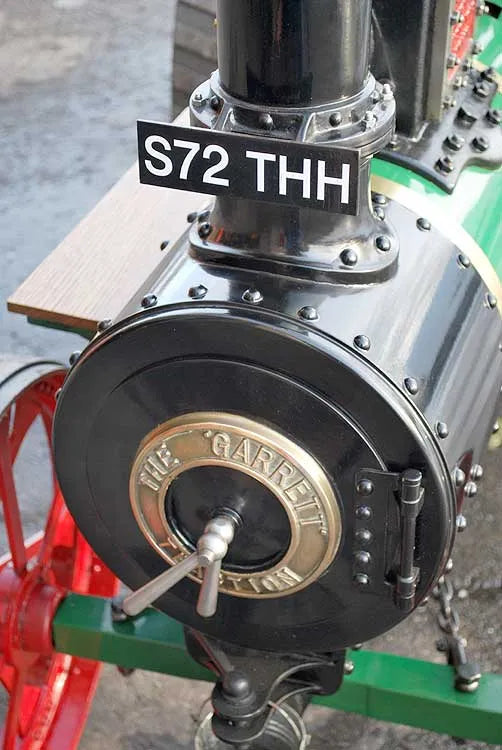 4 inch scale Garrett traction engine c/w trailers