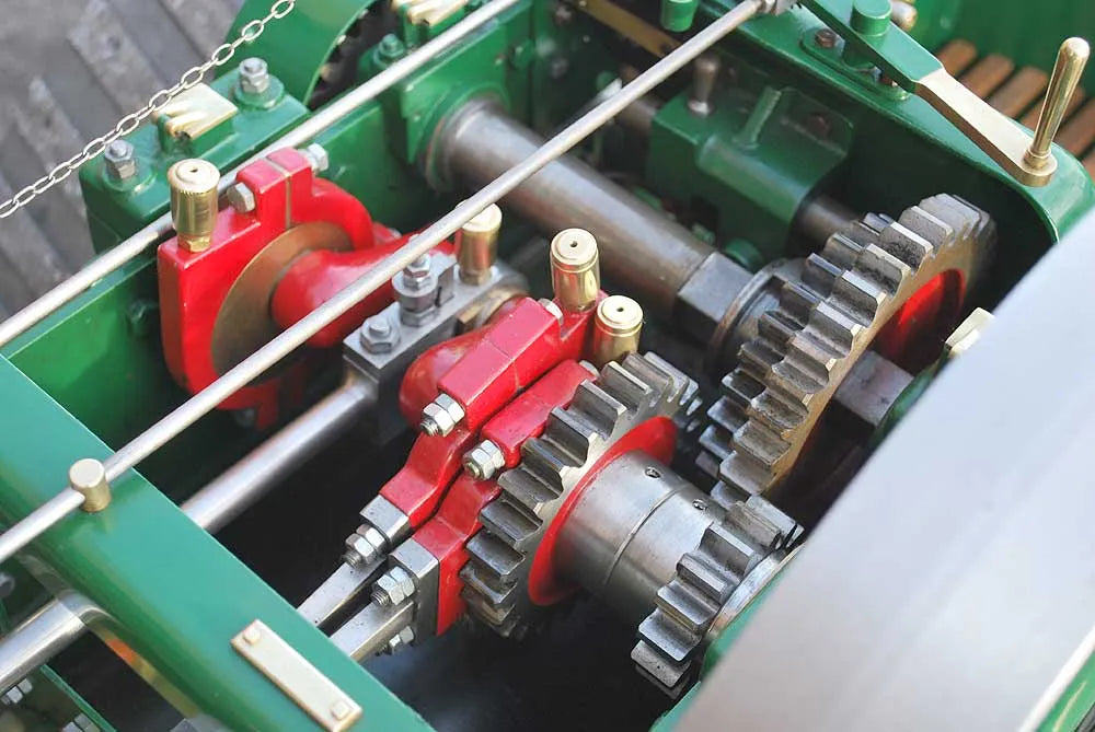 4 inch scale Garrett traction engine c/w trailers