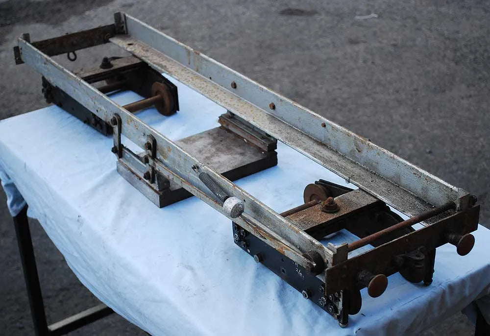 5 inch gauge braked bogies driving truck