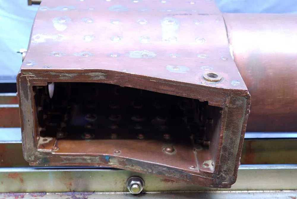 5 inch gauge part-built Super Simplex with Ellis boiler