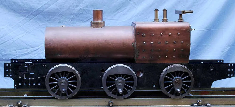 5 inch gauge part-built Super Simplex with Ellis boiler