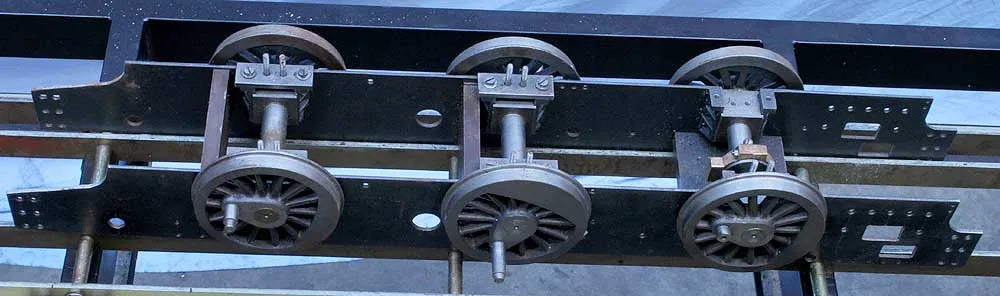 5 inch gauge part-built Super Simplex with Ellis boiler