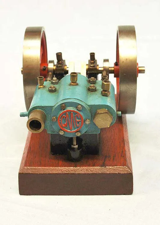 CMG horizontal cam-operated engine