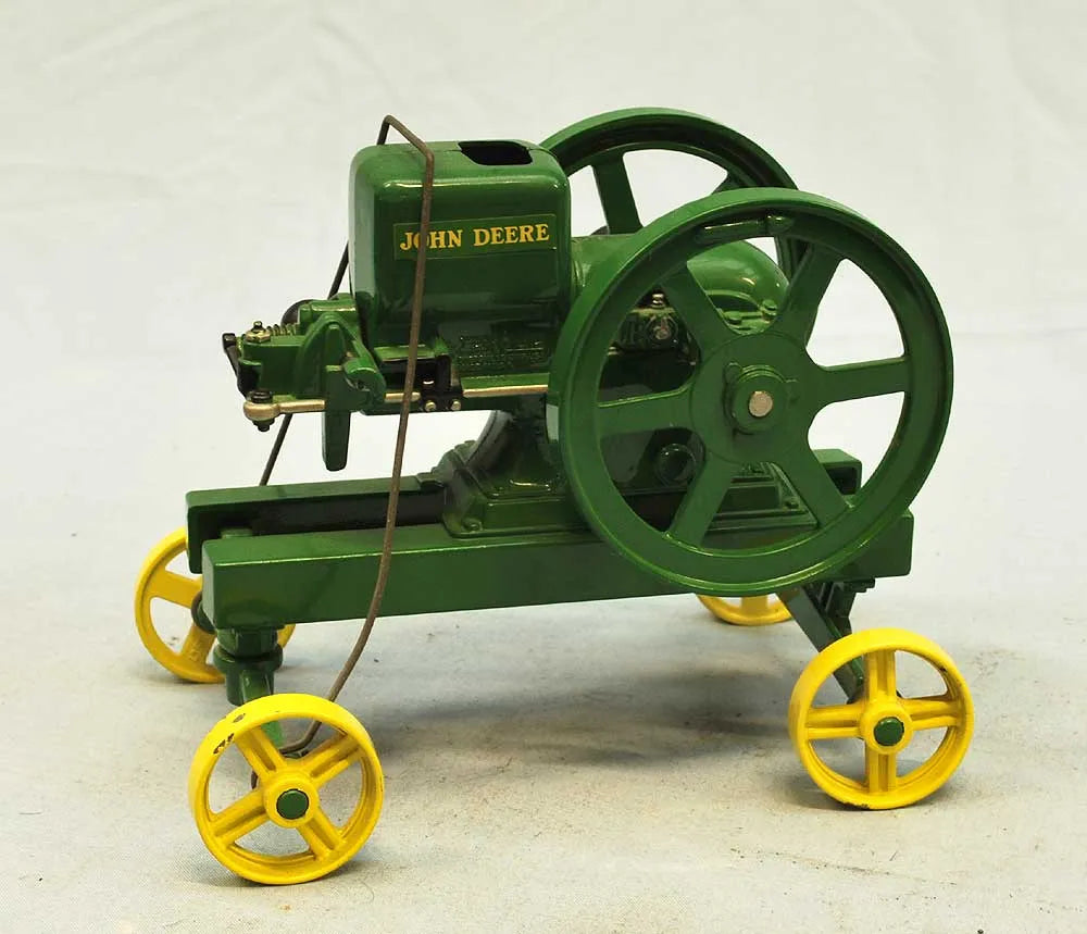 Display model John Deere open crank engine