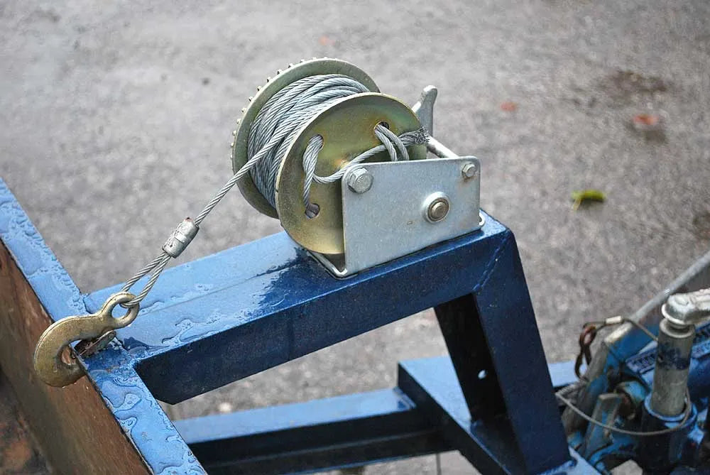 Four wheel trailer