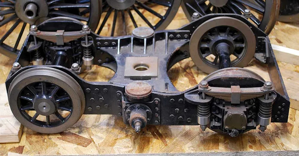 7 1/4 inch gauge King castings, frames