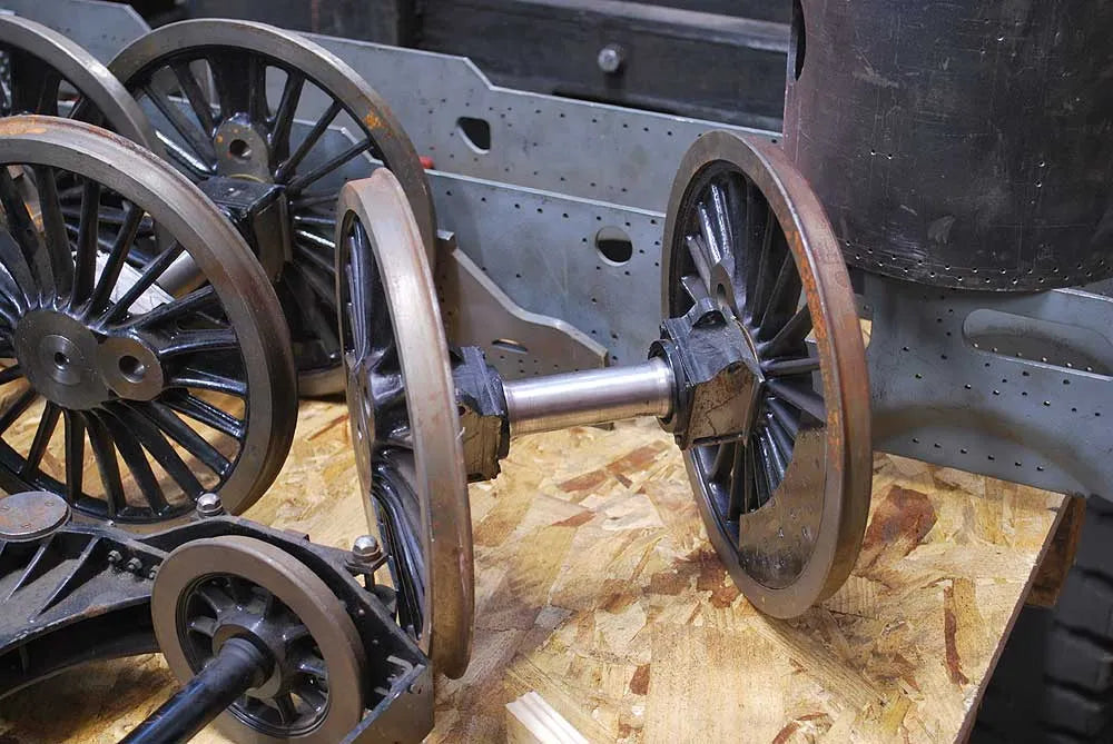 7 1/4 inch gauge King castings, frames