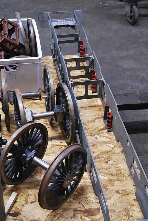 7 1/4 inch gauge King castings, frames
