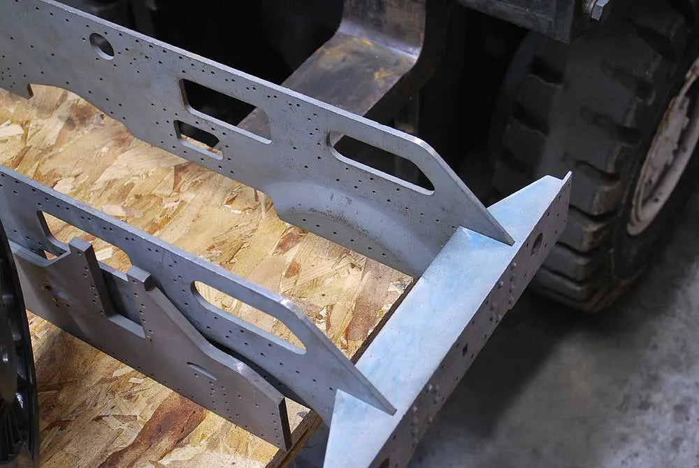 7 1/4 inch gauge King castings, frames