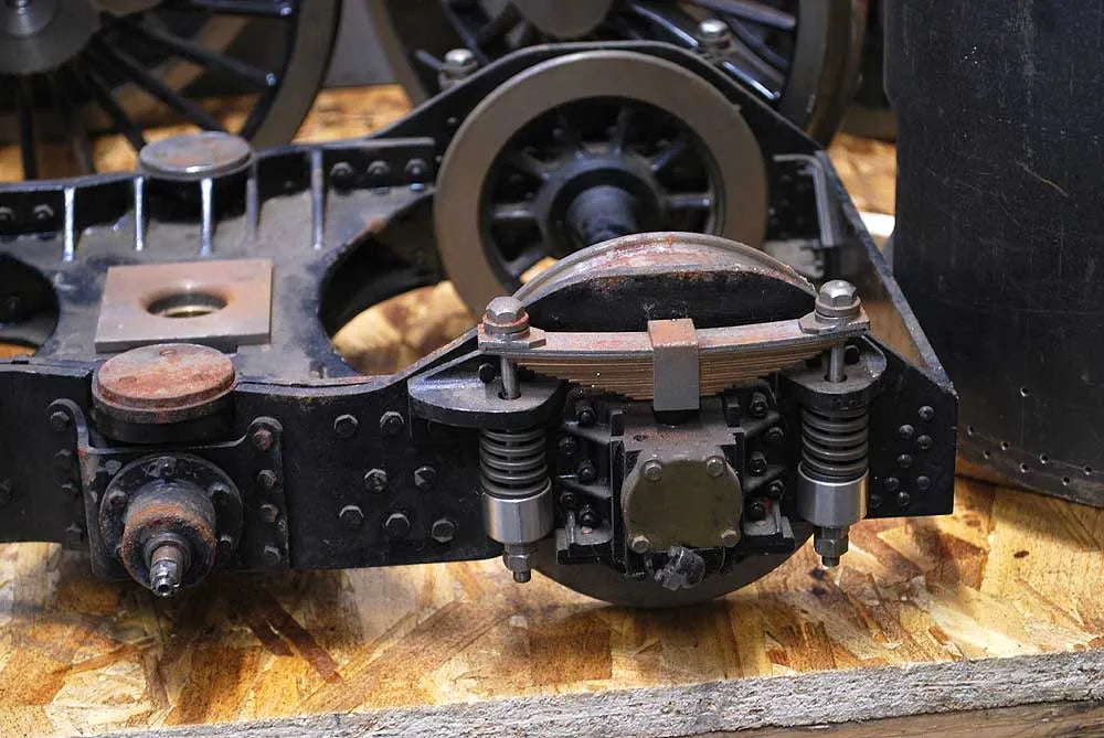 7 1/4 inch gauge King castings, frames