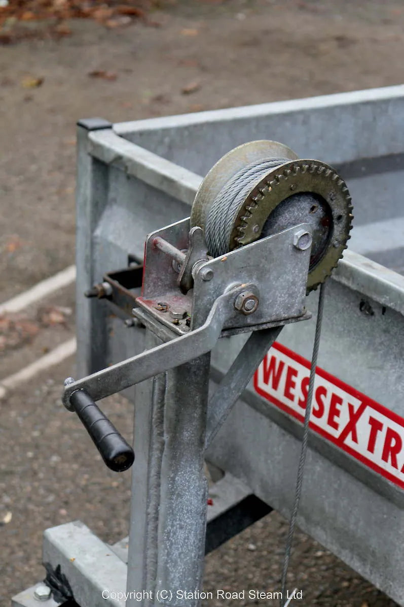 Wessex 4 wheel 1500Kg trailer with winch