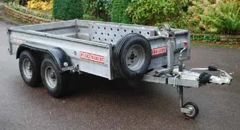 Wessex 4 wheel 1500Kg trailer with winch
