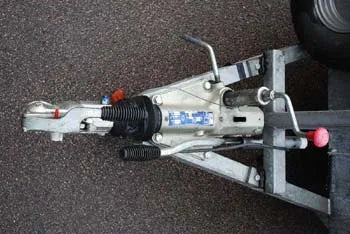 Wessex 4 wheel 1500Kg trailer with winch