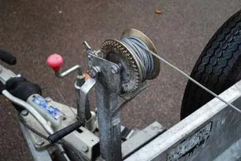 Wessex 4 wheel 1500Kg trailer with winch