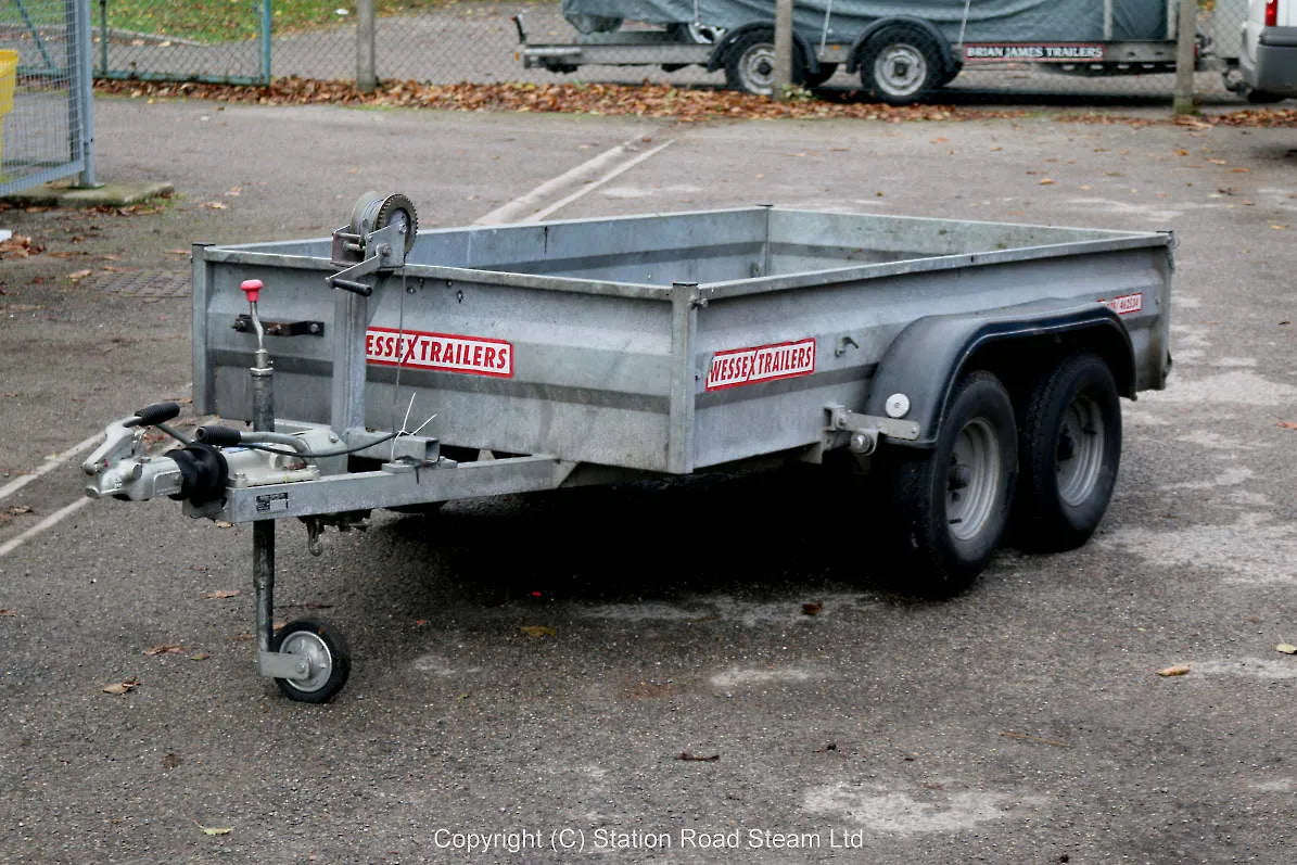Wessex 4 wheel 1500Kg trailer with winch