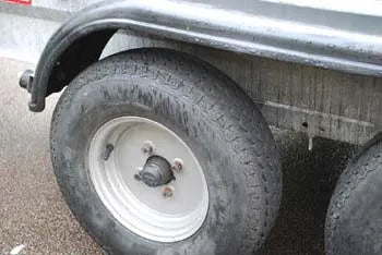 Wessex 4 wheel 1500Kg trailer with winch