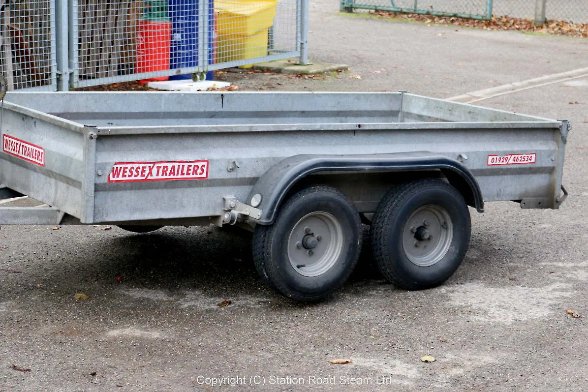 Wessex 4 wheel 1500Kg trailer with winch