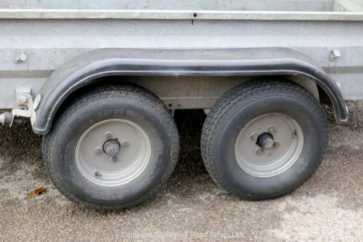 Wessex 4 wheel 1500Kg trailer with winch