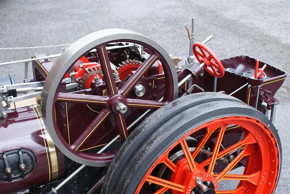 4 inch Garrett traction engine