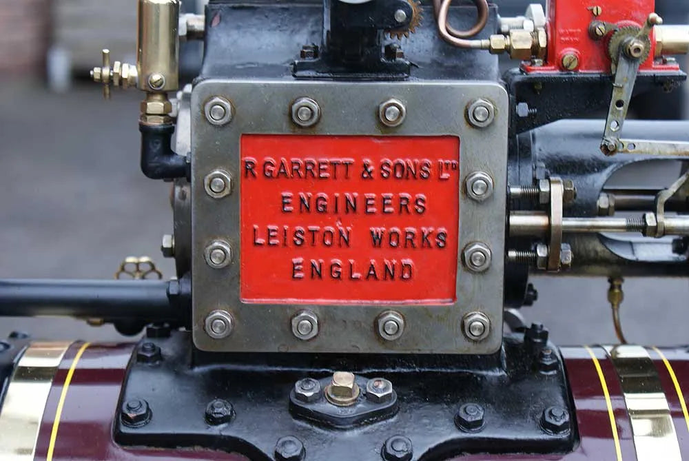 4 inch Garrett traction engine