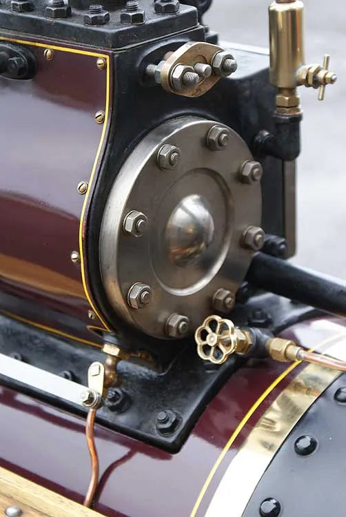 4 inch Garrett traction engine
