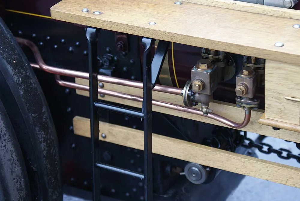 4 inch Garrett traction engine